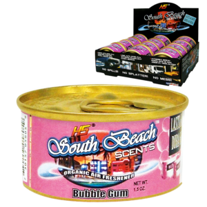 H/S South Beach Tin Freshner Bubble Gum 1.5oz