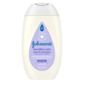 Johnson’s Sensitive care Wash & Shampoo 13.6 oz