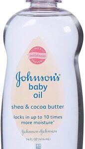 Johnsons Baby Oil with Shea & Cocoa Butter 14oz
