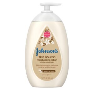 Johnsons Skin Nourish Vanilla Oat Lotion 16.9oz (500ml)
