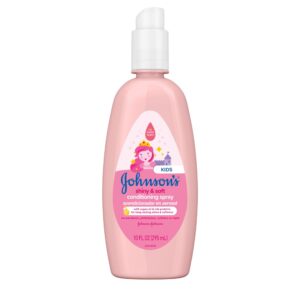 johnsons shiny & soft conditioning spray 10oz