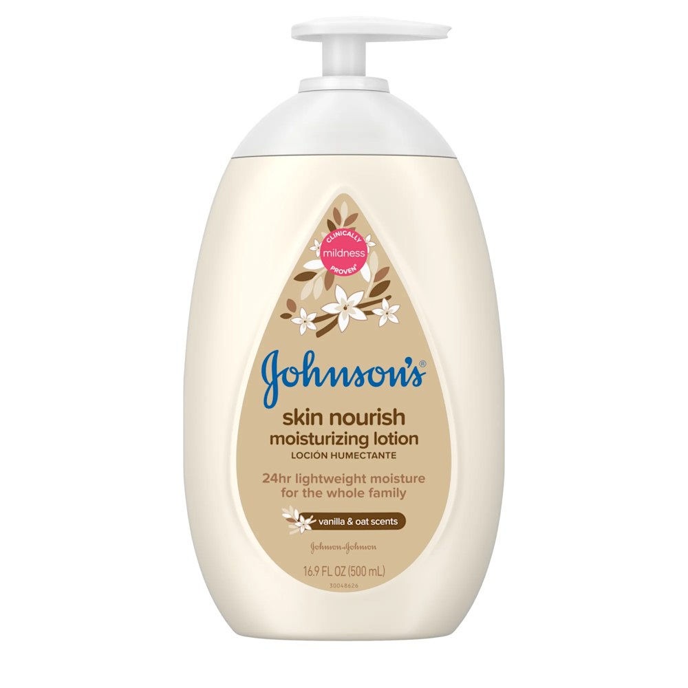Johnson Skin Nourish Lotion Vanilla Oat 16.9oz