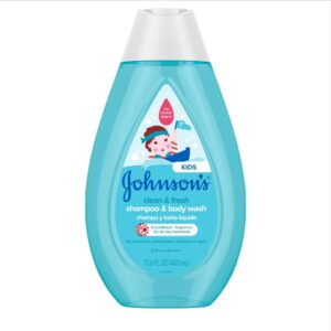 Johnson’s Kids clean & fresh shampoo & body wash 13.6oz save $10.00