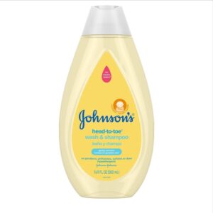 Johnson’s Head-to-toe wash and Shampoo 13.6 fl.oz  save $10.00