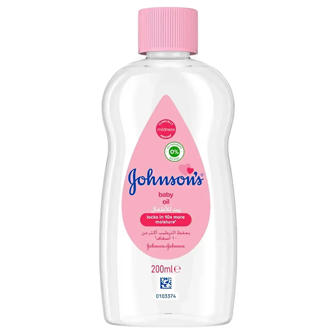 Johnson baby oil regular 140z save $10.00