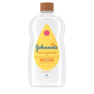 Johnsons Baby Oil with Shea & Cocoa Butter 20oz