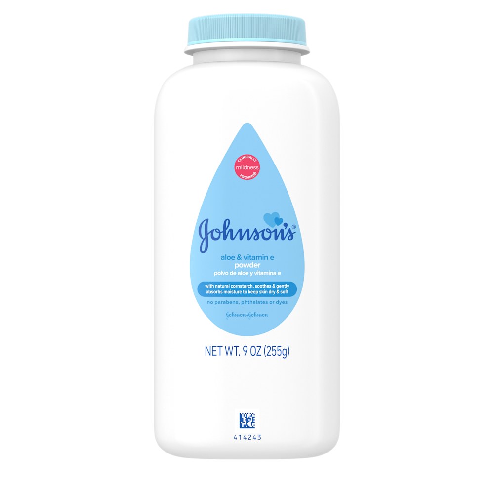Johnsons Baby Powder Aloe & Vitamin E 9oz