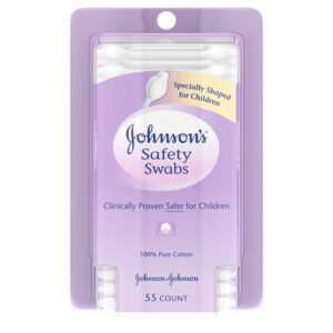 Johnsons Safety Swabs 55CT
