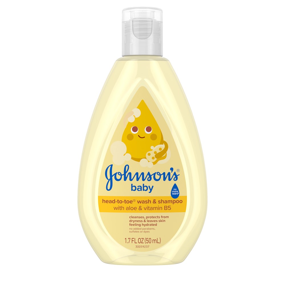 Johnsons Head To Toe Wash & Shampoo 1.7oz