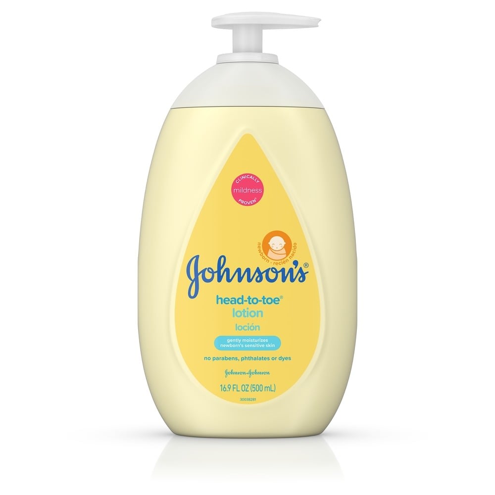 Johnsons Head To Toe Baby Lotion 16.9Oz