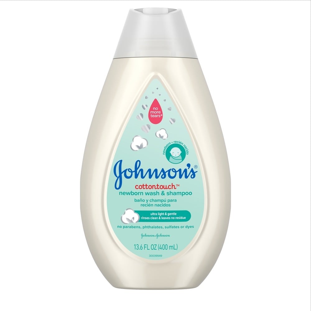 Johnsons Cotton Touch Newborn Wash & Shampoo 13.6Oz (400ml)