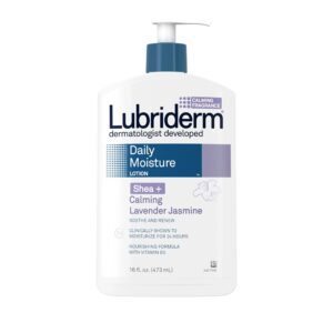 Lubriderm Daily Moist Lotion Shea & Calming Lavender Jasmine 16oz