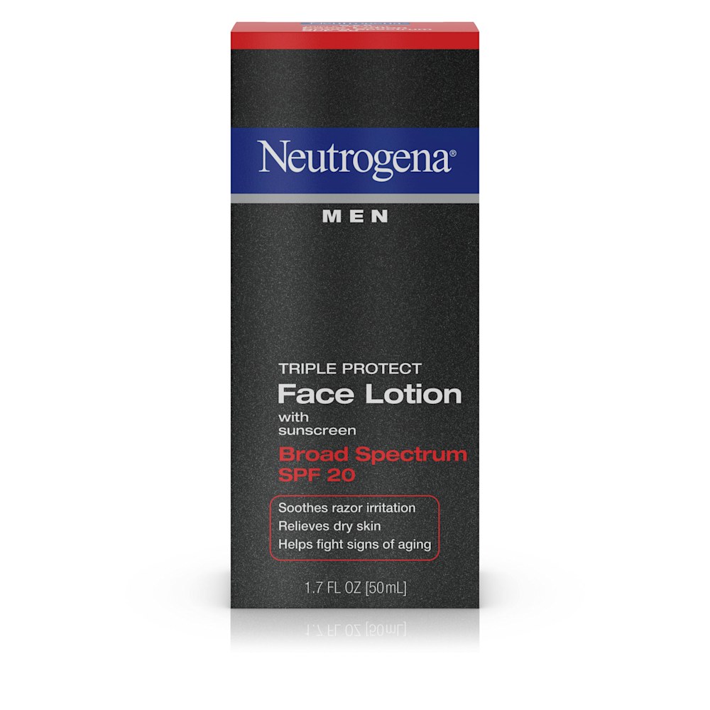 Neutrogena Men Triple Protect Face Lotion SPF20 1.7Fl Oz