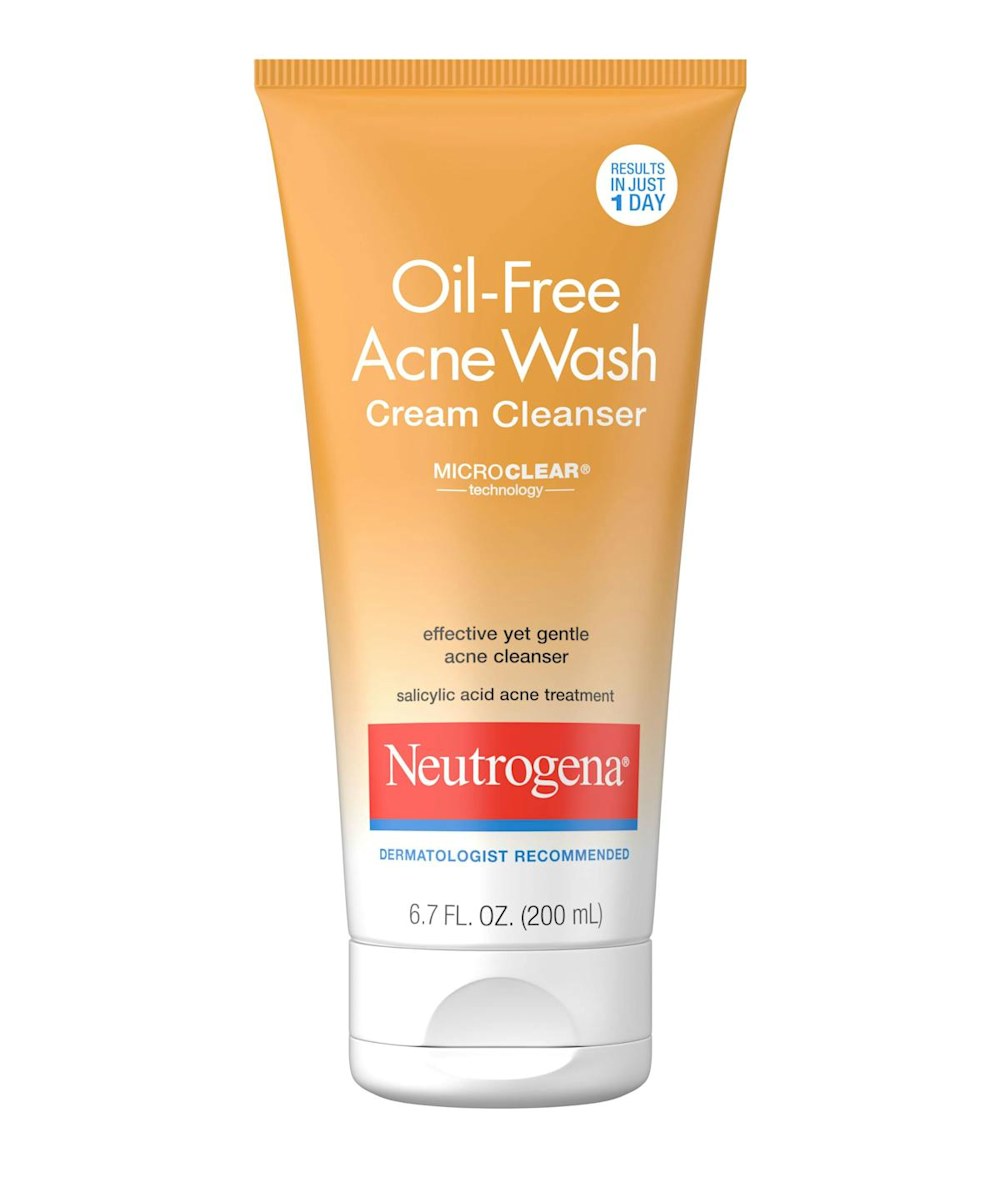 Neutrogena oil free acne wash cream cleanser 6.7oz