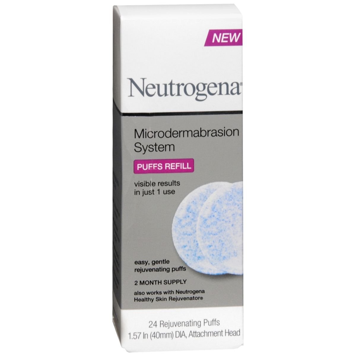 Neutrogena Microdermabrasion System Puffs Refill 24’s