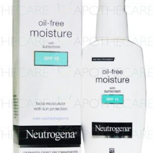 Neutrogena Oil Free Moisture Untinted SPF15 4FL oz