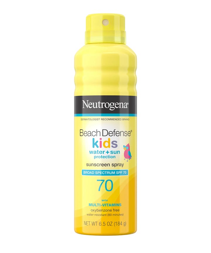Neutrogena Beach Defense Kids sunscreen Spray SPF70 6.5oz