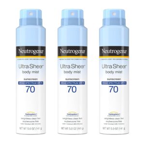Neutrogena Ultra Sheer SPF100+ 5oz Spray