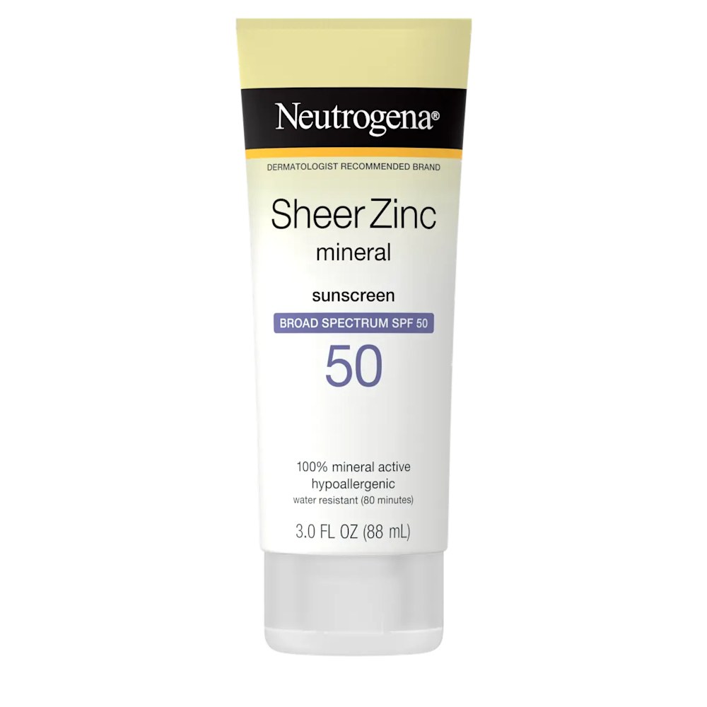 Neutrogena Sheer Zinc Dt Sunscreen SPF50 3Fl oz