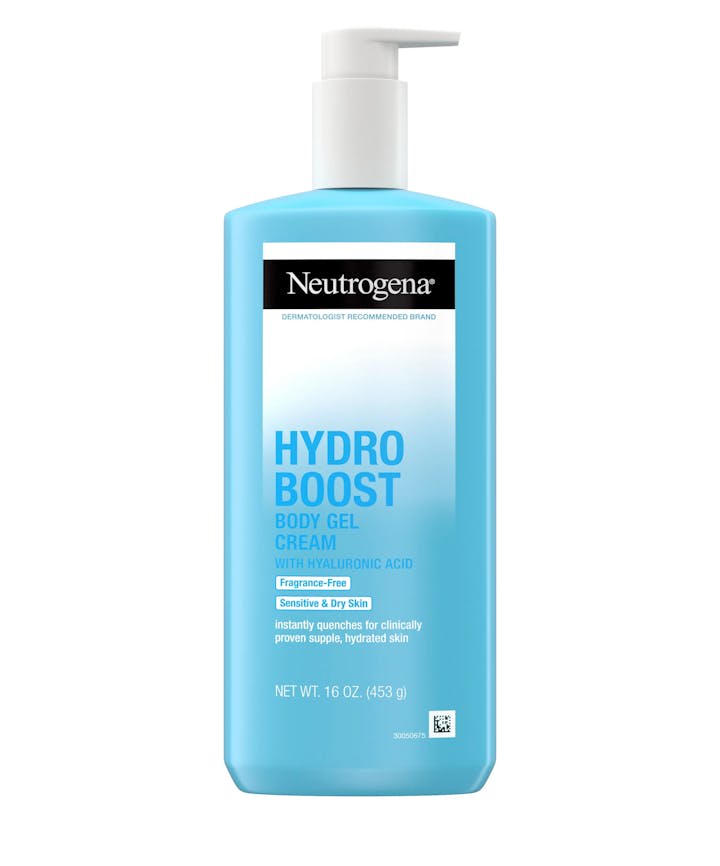 Neutrogena Hydro Boost Body Gel Cream Fragrance Free Dry & Sensitive Skin 16 Oz