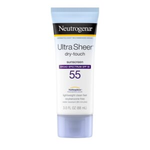 Neutrogena Ultra Sheer dry touch sun screen SPF70 3.0oz save $15.00