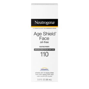 Neutrogena Sunscreen Age Shield Face Oil-Free Lotion SPF110 3Fl oz