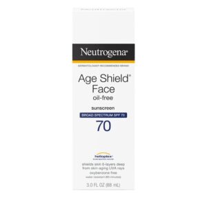 Neutrogena Sunscreen Age Shield Face Oil-Free face Lotion SPF70 3oz