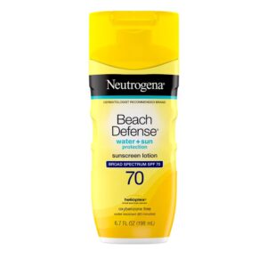 Neutrogena Beach Defense Sunscreen Lotion SPF70 6.7oz