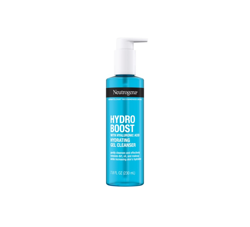 Neutrogena Hydro Boost Gel Facial Cleanser 7.8oz pump