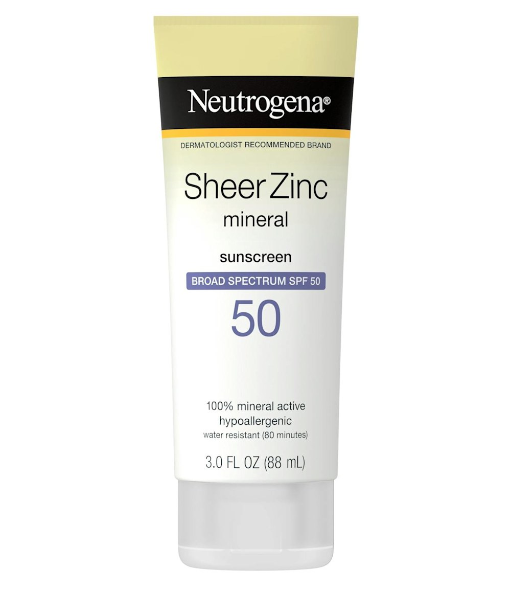Neutrogena Sheer zinc Kids mineral Lotion SPF 50+ 3.0 fl oz