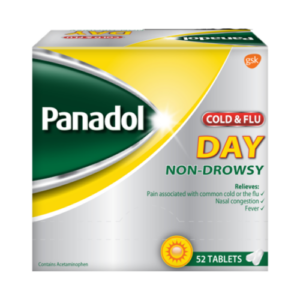 Panadol Cold & Flu Non- Drowsy 52’s