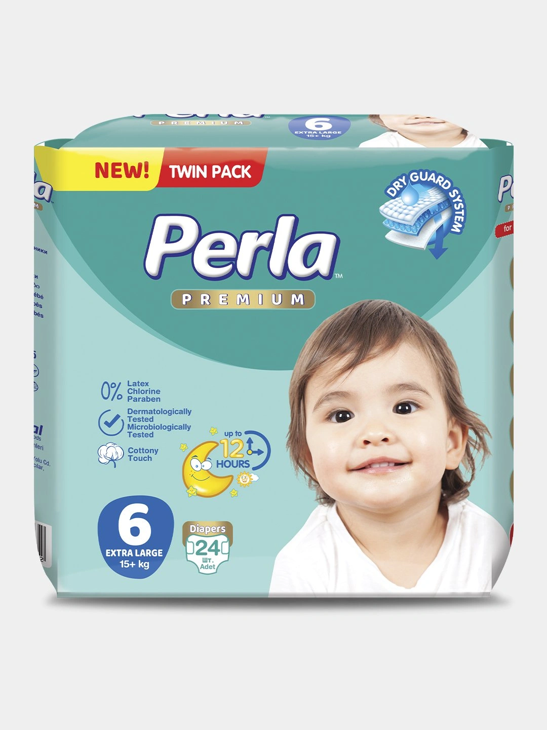 Perla pampers twin pack stage 6 24pcs