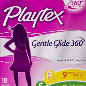 Playtex Gentle Glide Regular Scented 18CT Tampon