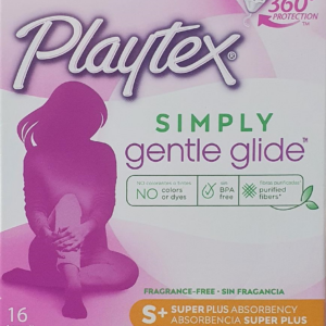 Playtex Gentle Glide Super Plus Unscented 18CT Tampon