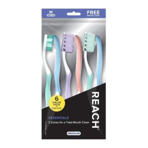 Reach Essentials Toothbrush Covers 4pk