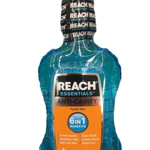 Reach Essentials Anti-Cavity Flouride Rinse Artic Mint 13.5FL OZ