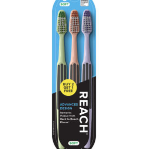 Reach Advanced Design Soft B2G1 Free Toothbrush