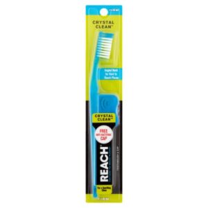 Reach Crystal Firm Toothbrush – With Cap