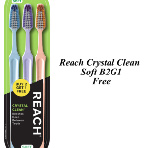 Reach Crystal Soft B2G1 Free Toothbrush