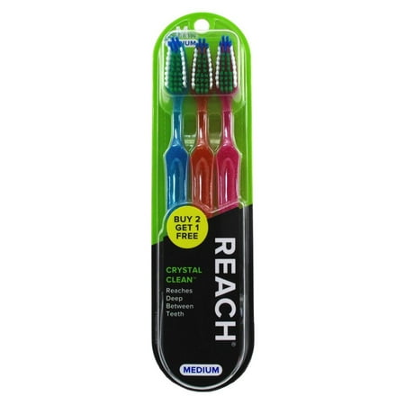 Reach Crystal Medium B2G1 Free Toothbrush