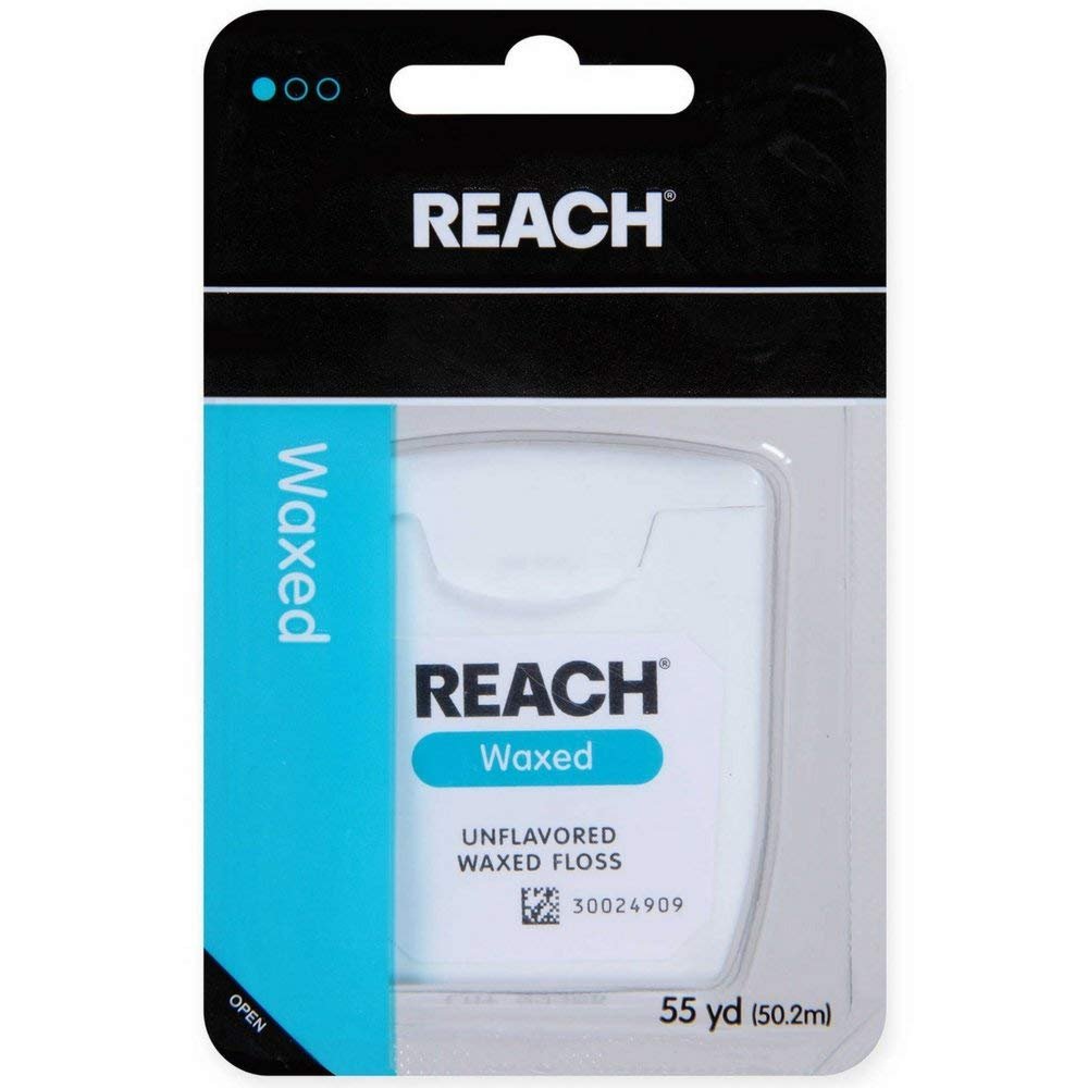 Reach Dental Floss Unflavoured Waxed 55yds