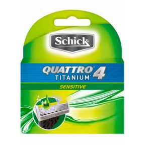 Schick Quattro  Titanium System Refills 4’s
