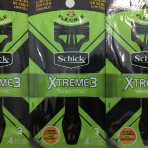 Schick XTreme 3 Sensitive 1CT x 12Pk (M)