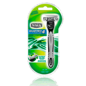 Schick Quattro 4 Titanium Sensitive System 1CT