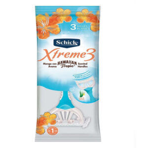 Schick Xtreme 3 Hawaiian Tropic 1CT x12 (F)