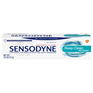 Sensodyne Deep Clean & Whitening Toothpaste 4.0 OZ