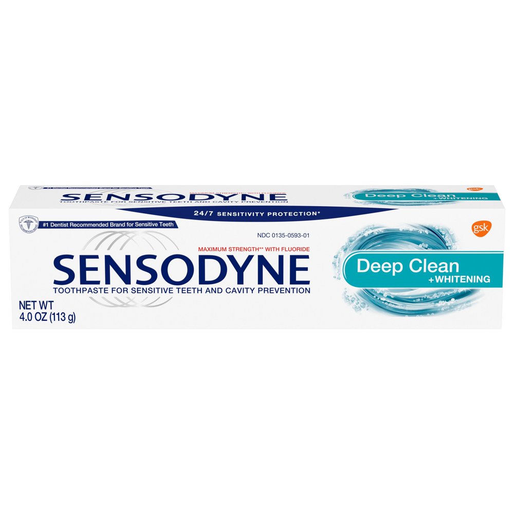 Sensodyne Deep Clean & Whitening Toothpaste 4.0 OZ