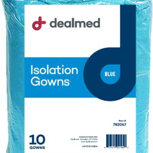 Stay Safe Isolation Gowns PP (28G) Unisize 10pcs