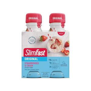 SlimFast Meal Replacement Shake Strawberries & Cream 325mL