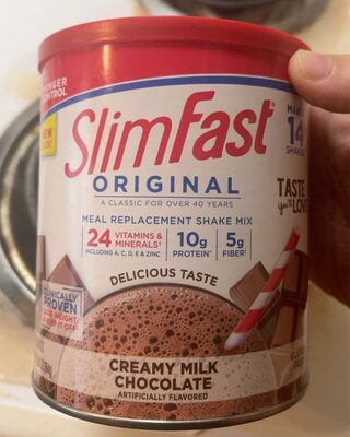 SlimFast Meal Replacement Shake Mix Creamy Chocolate 364g